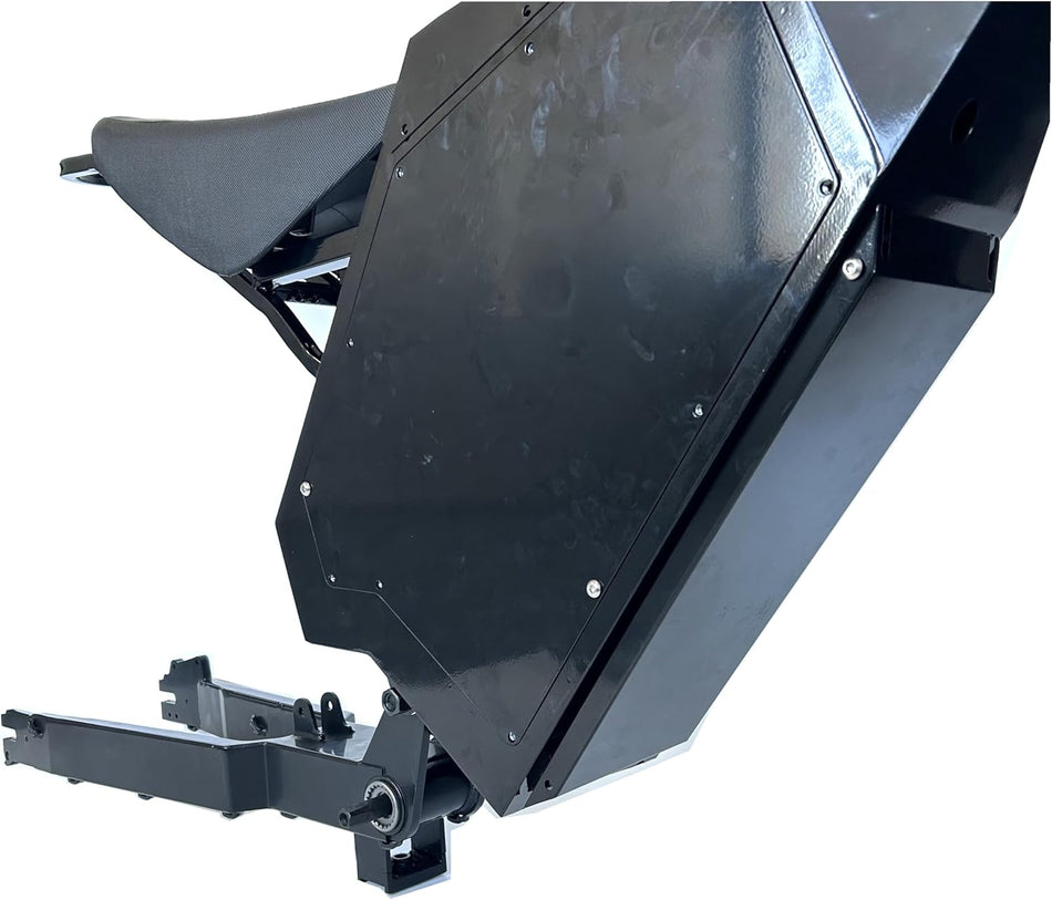 Stealth Bomber Electric Bike Frame for E-Motorcycle Enduro Ebike Frame 3000W 5000W 8000W 10000W Power Black