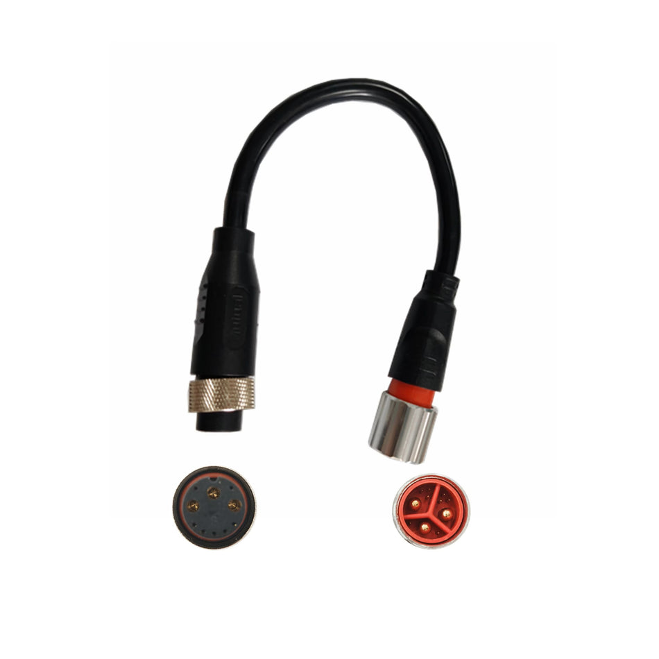 Julet 11pin L1121 Waterproof Male Connector for Bafang Higo L1019 Female 10Pin Adapter Extension G062 Motor Cable