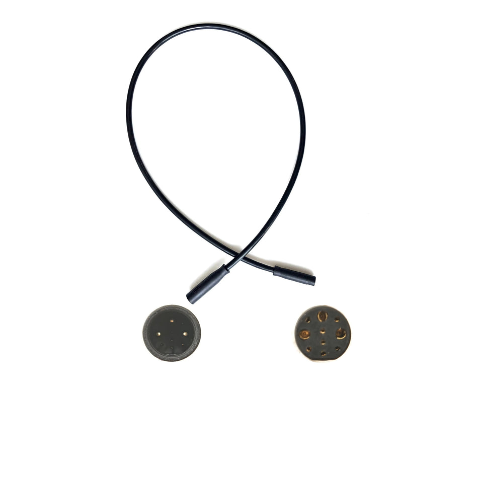 Z1010A Julet Motor Cable Connector Male And Female Extension 10 Pin with 3 Phrase and 7 Signal Wires Bafang Fat Hub Harness