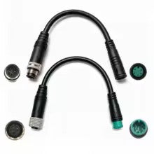 Radpower Display Adapter 5pin Juiced Bike Screen Cable Connector Ebike Signal LCD Cable Plug Male Female For Electric Bike