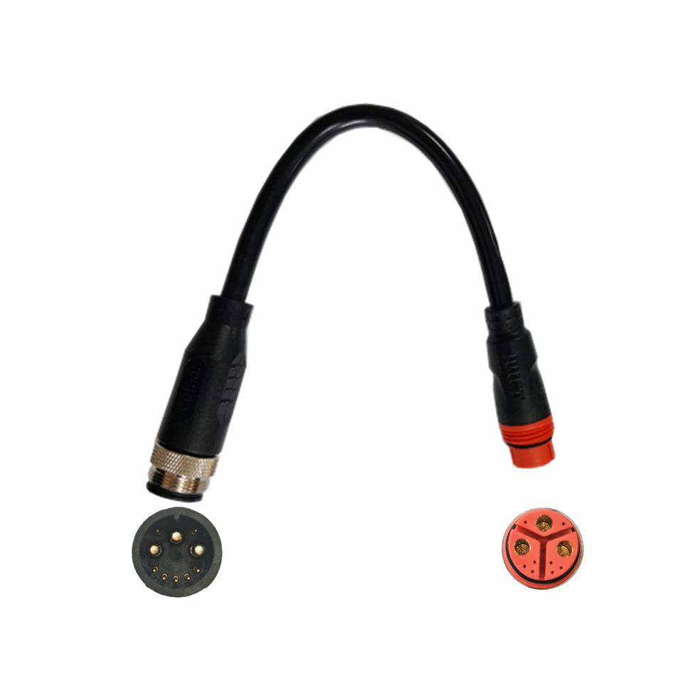 Julet 11pin L1121 Waterproof Female Connector L1019 Male 10Pin Adapter Extension G062 Motor Cable