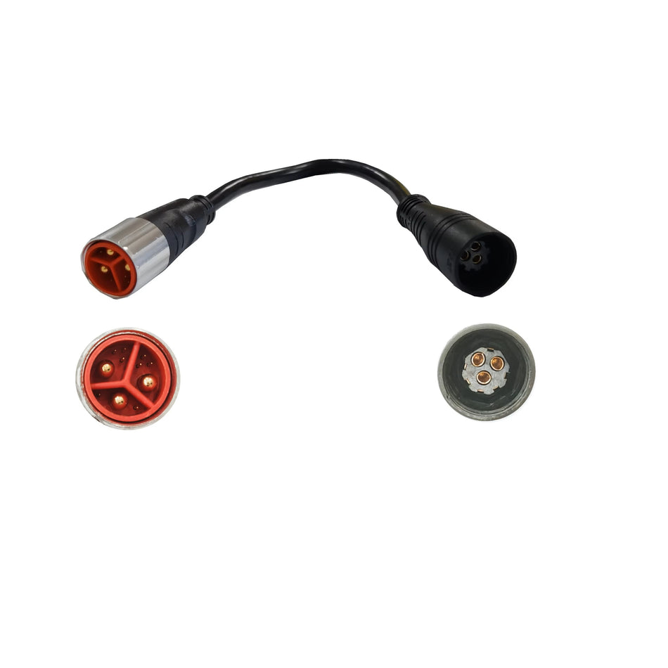 Julet 11pin L1121 Waterproof Male Connector Z916 Female 9Pin Adapter Extension Bafang G062 Motor Cable