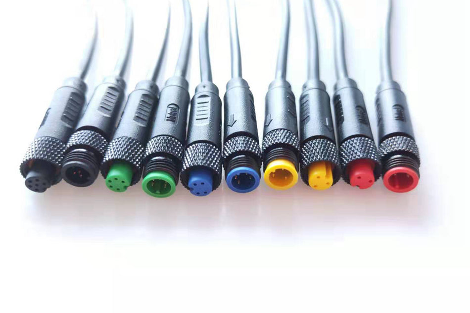 waterproof wire connectors,2 wire waterproof connector,four pin connector for electric bicycle battery,2 prong waterproof connector