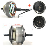 250W/350W Mag/Aluminum Wheel Motor Stator Assembly Spare Part for Replacement 135mm Dropout