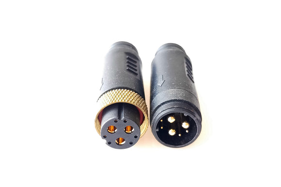 Waterproof connector 9pin,screw locking connector L918